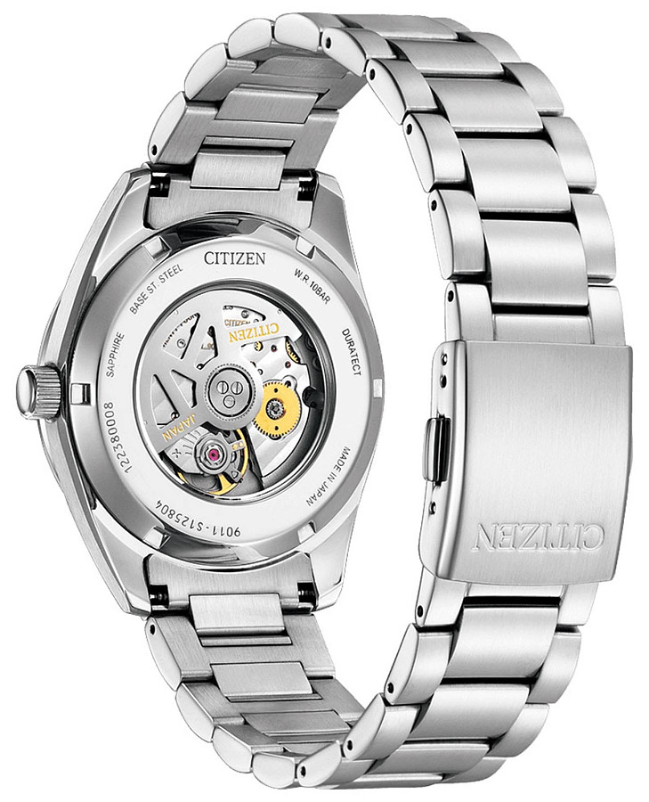 Часы Citizen Automatic NB1050-59E — черный, металл сталь