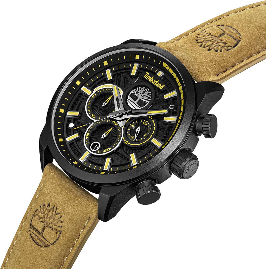 Часы Timberland Henniker II TDWGQ00949X0 — кожаный, мужские