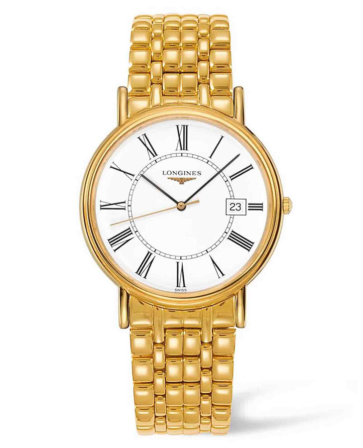 Часы Longines Presence L4.790.2.11.8 — мужские, белый