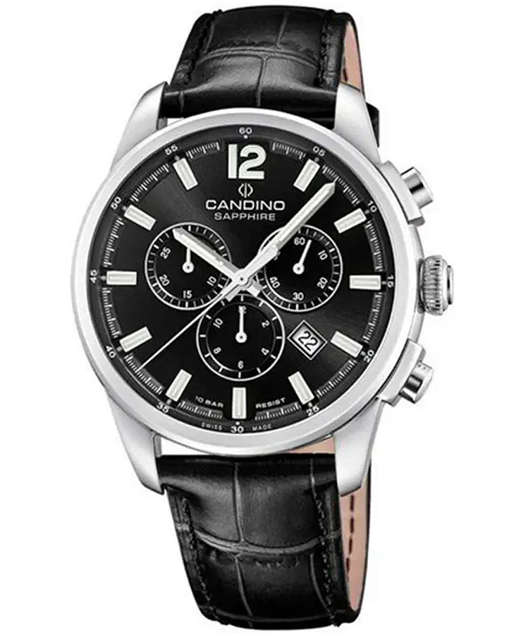 Часы Candino Chronograph C4745/6 — мужские, черный