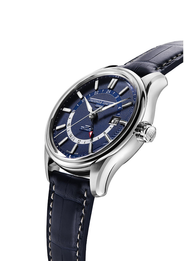 Часы Frederique Constant Yacht Timer GMT FC-350NT4H6 — сталь металл, Швейцария
