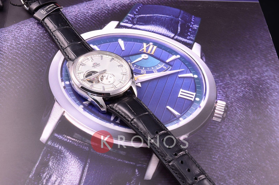 Часы Orient Contemporary RA-AR0004S1 (RN-AR0004S) — сталь металл, кожаный