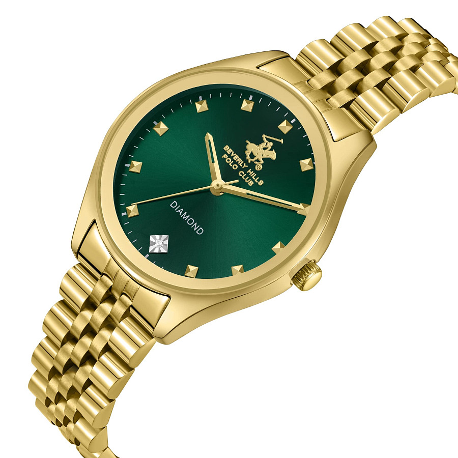 Часы Beverly Hills Polo Club BP3657C.170 — кварцевые, сталь металл