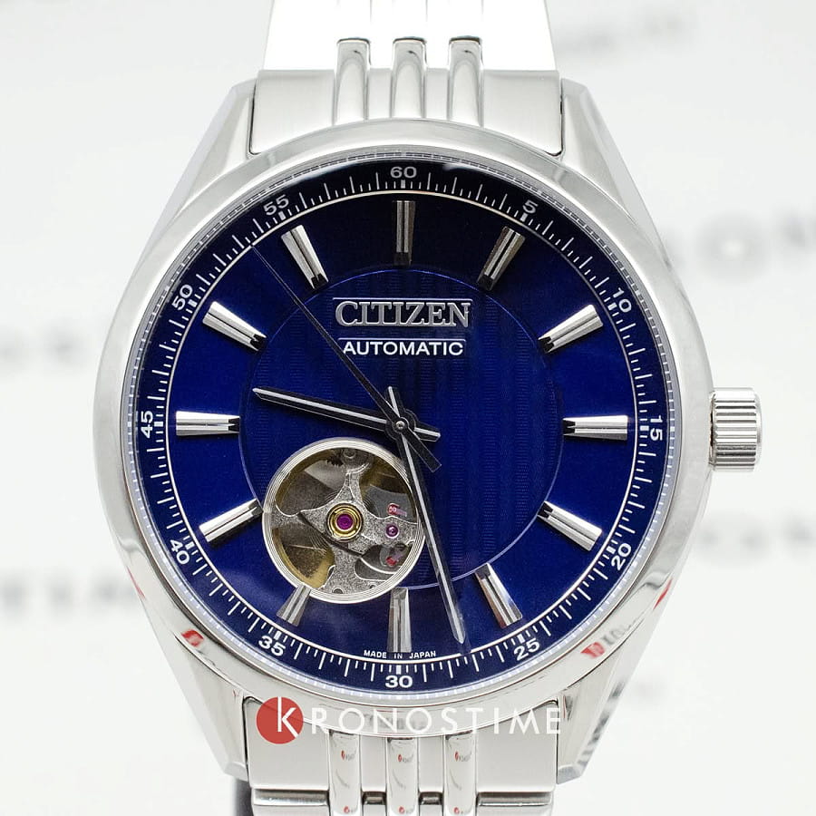 Часы Citizen Automatic NH9110-90L — механические, сталь металл