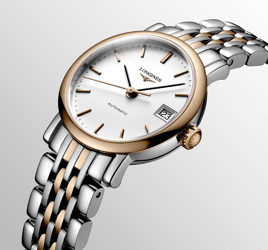 Часы Longines Elegant L4.309.5.12.7 — нержавеющая сталь, мужские