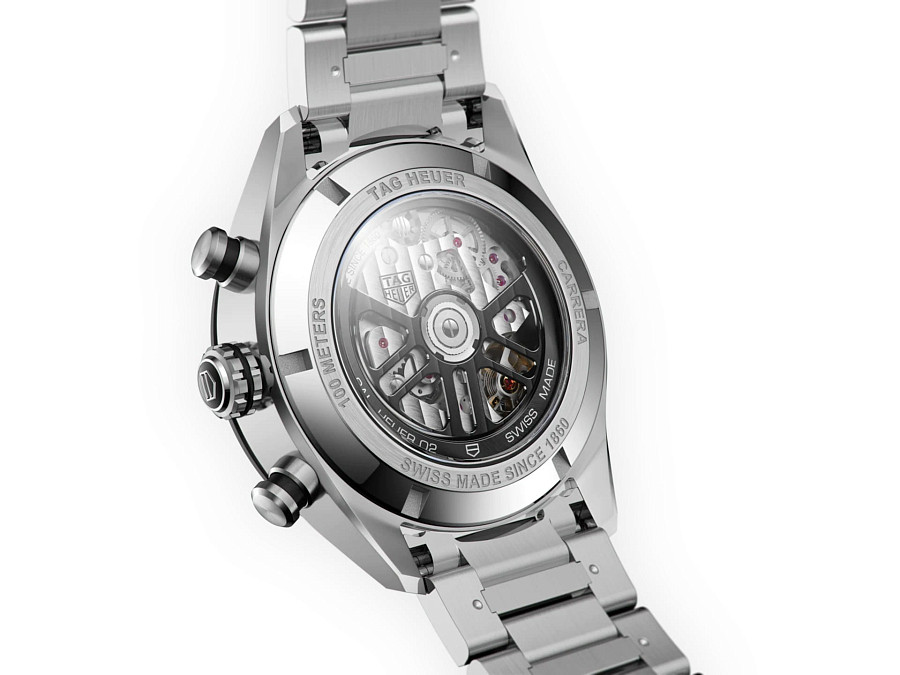 Часы TAG Heuer Carrera CBN2A1B.BA0643 — механические, сталь металл