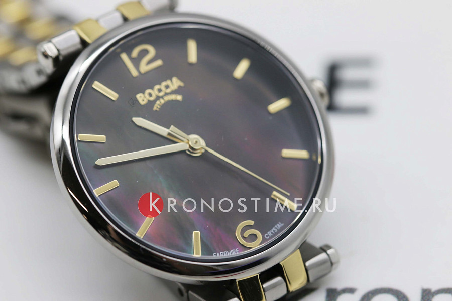 Часы Boccia Titanium 3339-02 — титан, Германия