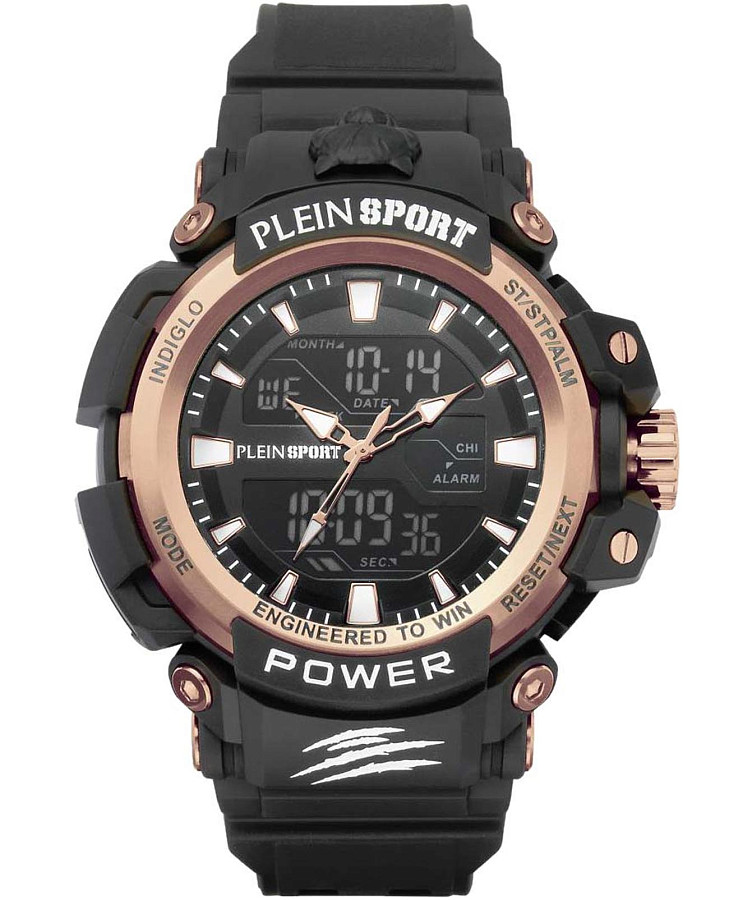 Часы Plein Sport Combat PSNBA0323 — мужские, черный