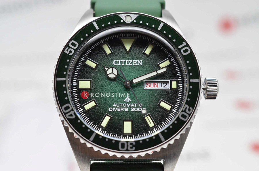 Часы Citizen Promaster NY0121-09X — механические, металл сталь
