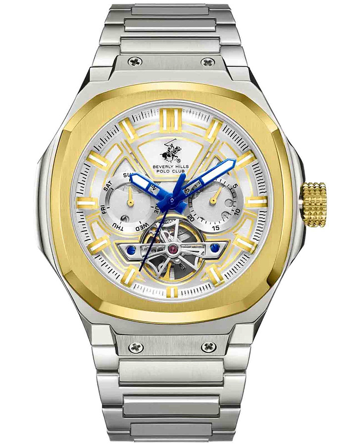 Часы Beverly Hills Polo Club Automatic BP3749X.230 — мужские, антрацитовый