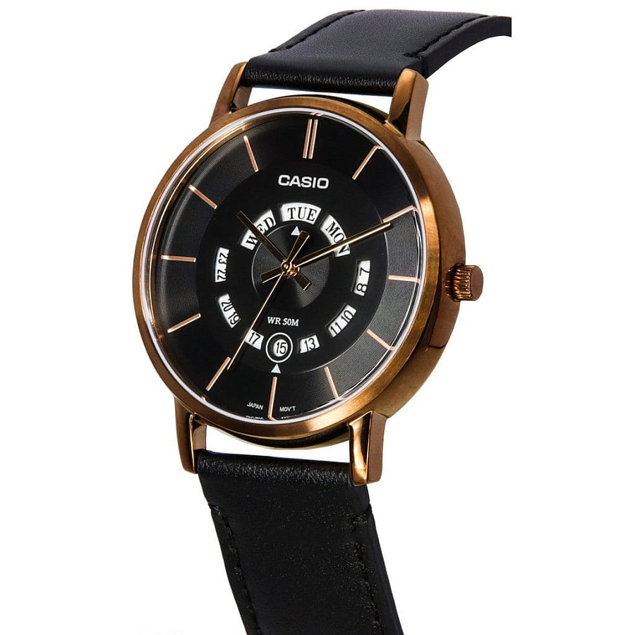 Часы Casio Collection MTP-B135RL-1A — сталь, Япония
