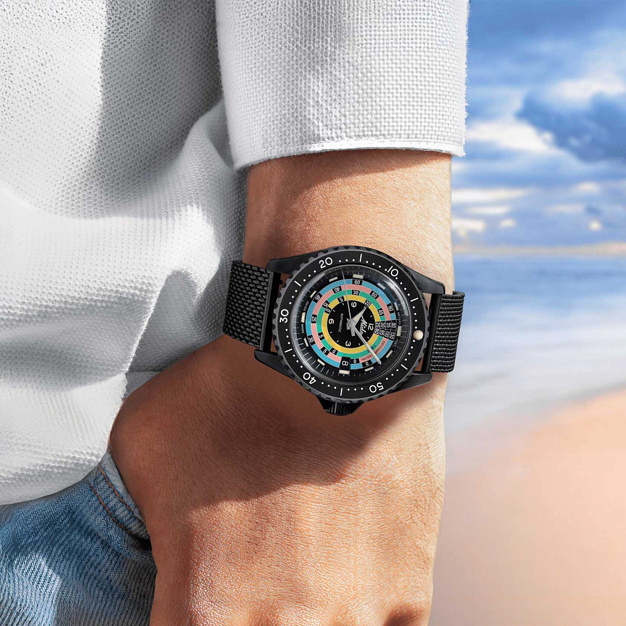Часы Mido Ocean Star Decompression Timer 1961 Limited Edition M026.807.33.051.00 — нержавеющая сталь с pvd-покрытием, мужские