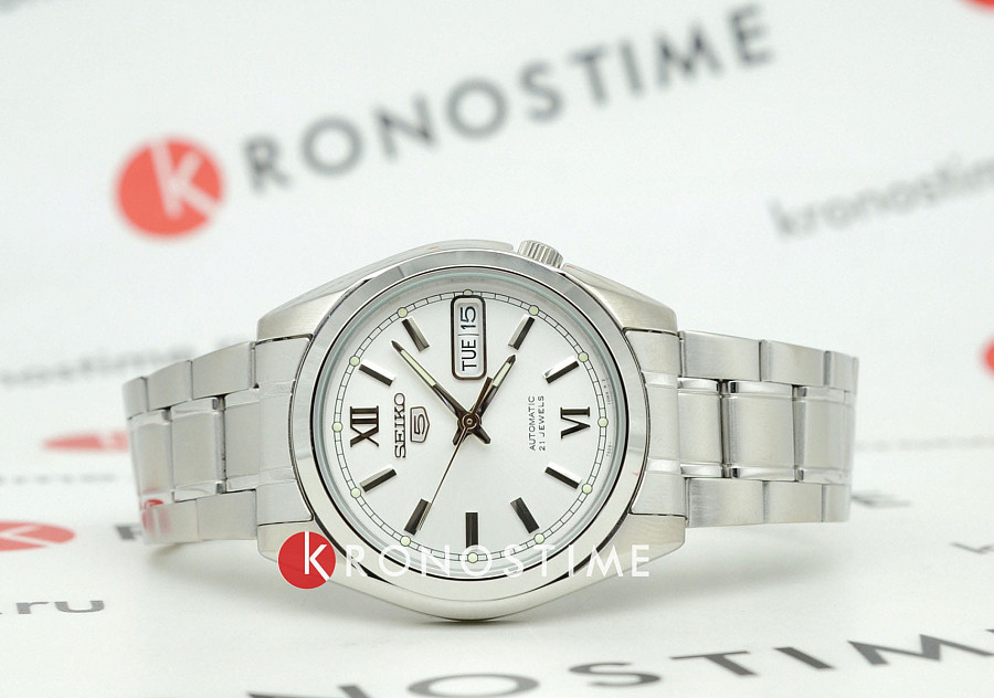 Часы Seiko 5 SNKL51K1 — механические, металл сталь