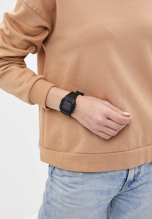 Часы Casio Collection W-800H-1B — кварцевые, пластик