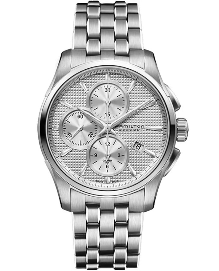 Часы Hamilton Jazzmaster Auto Chrono H32596151 — мужские, серебристый