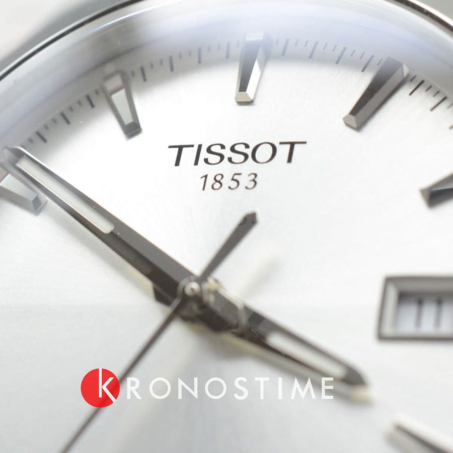 Часы Tissot Gentleman Powermatic 80 Silicium T165.807.11.031.00 — мужские, нержавеющая сталь
