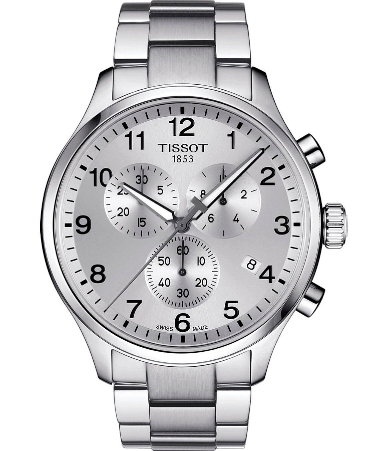 Часы Tissot Chrono XL Classic T116.617.11.037.00 — мужские, серебристый