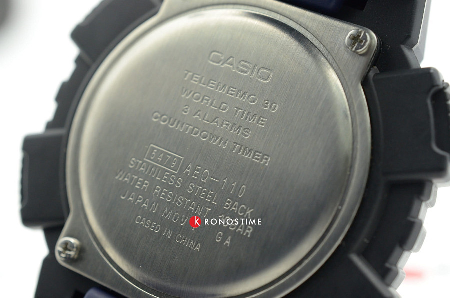 Часы Casio Collection AEQ-110W-2AVDF (AEQ-110W-2A) — Япония, кварцевые