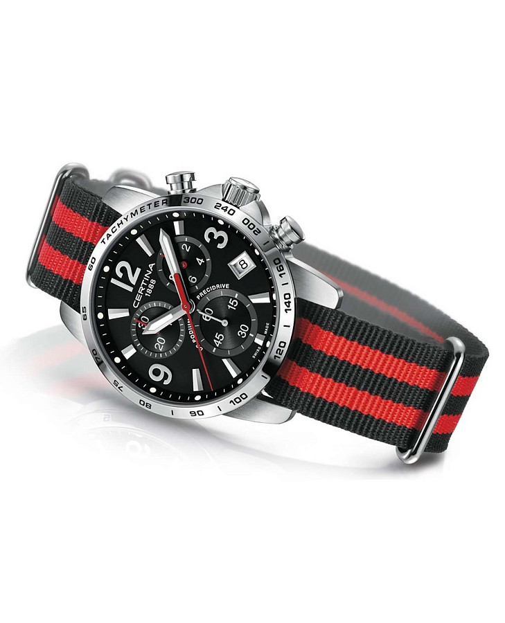 Часы Certina DS Podium C034.417.18.057.00 — тканевый, мужские
