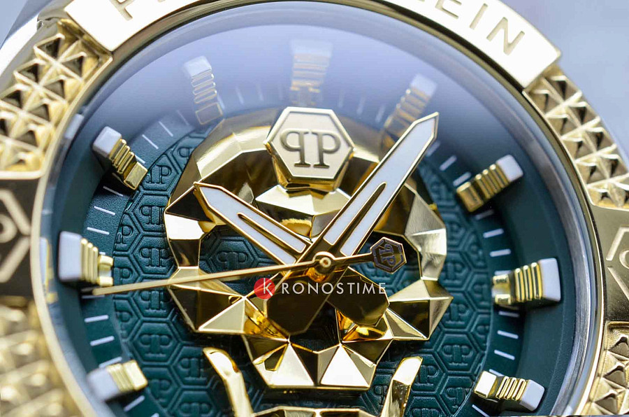 Часы Philipp Plein The Skull PWAAA2825 — нержавеющая сталь с pvd-покрытием, мужские