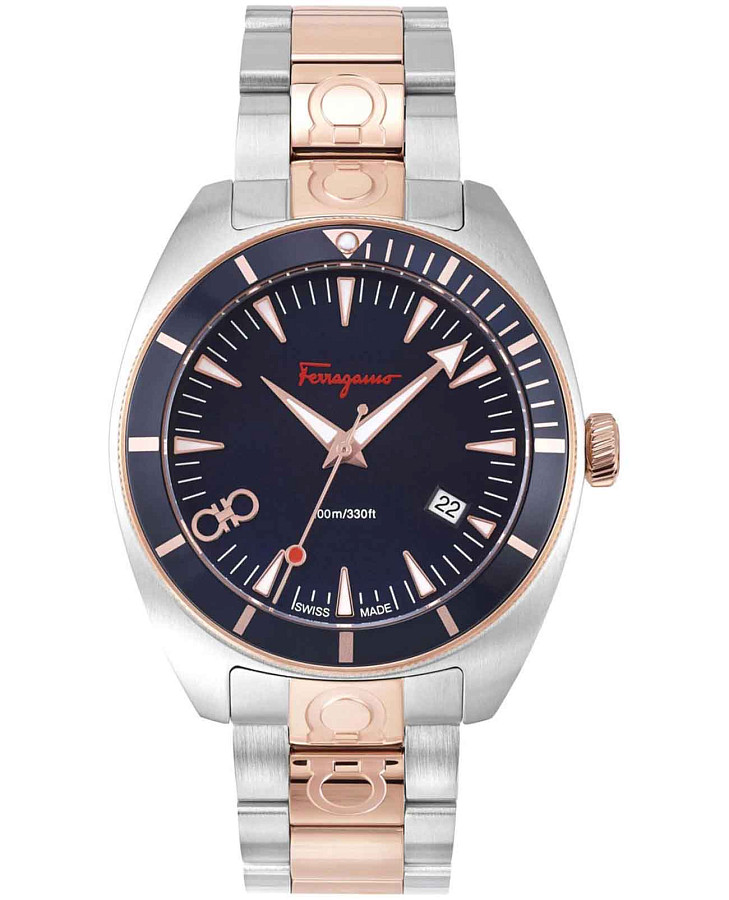 Часы Salvatore Ferragamo Experience SFMG00521 — мужские, синий