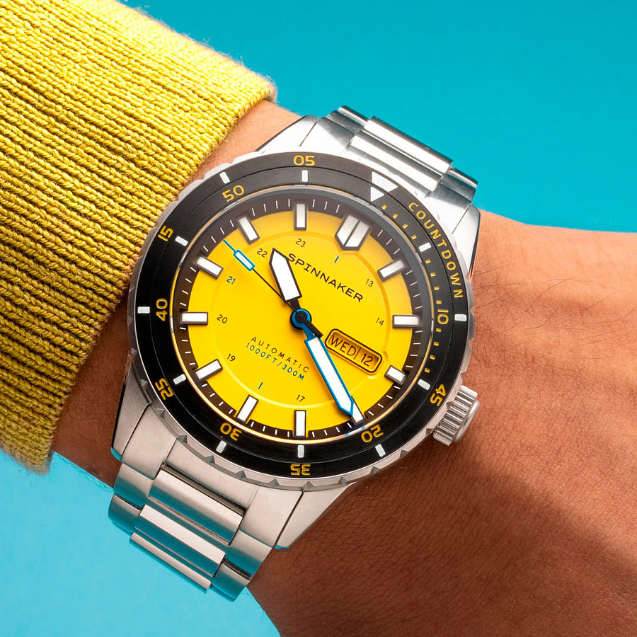 Часы Spinnaker Hass SP-5099-33 — нержавеющая сталь, мужские