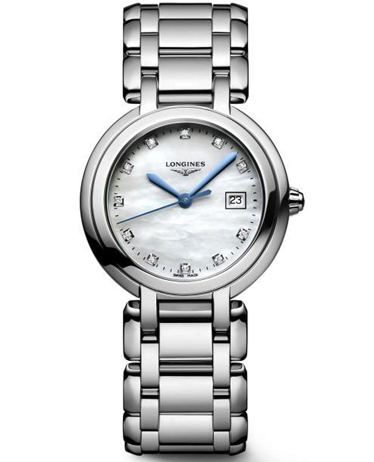 Часы Longines PrimaLuna L8.122.4.87.6 — женские, перламутровый