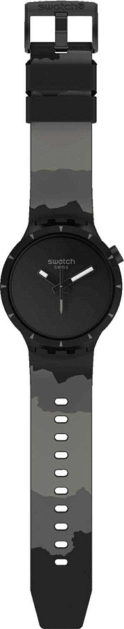Часы Swatch Big Bold Bioceramic SB03B110 — кварцевые, биокерамика