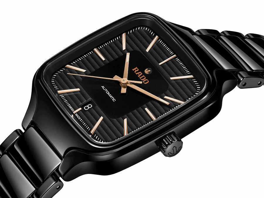 Часы Rado True Square Automatic R27078172 — механические, керамика