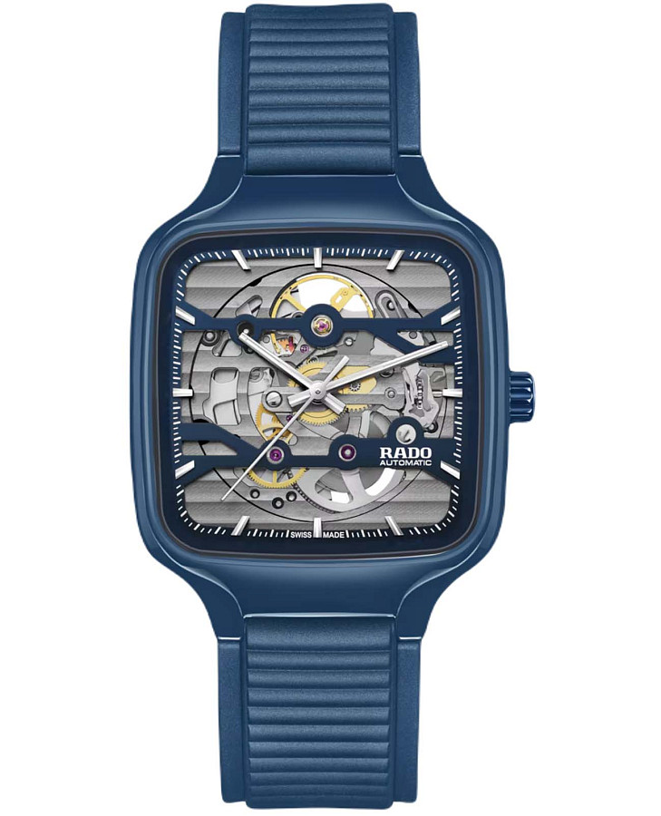 Часы Rado True Square Automatic Skeleton R27178205 — мужские