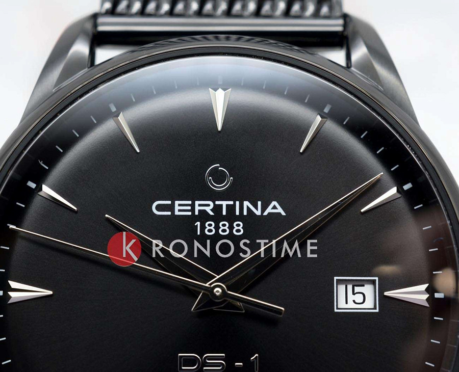 Часы Certina DS-1 Powermatic 80 C029.807.33.051.00 — сталь металл, Швейцария