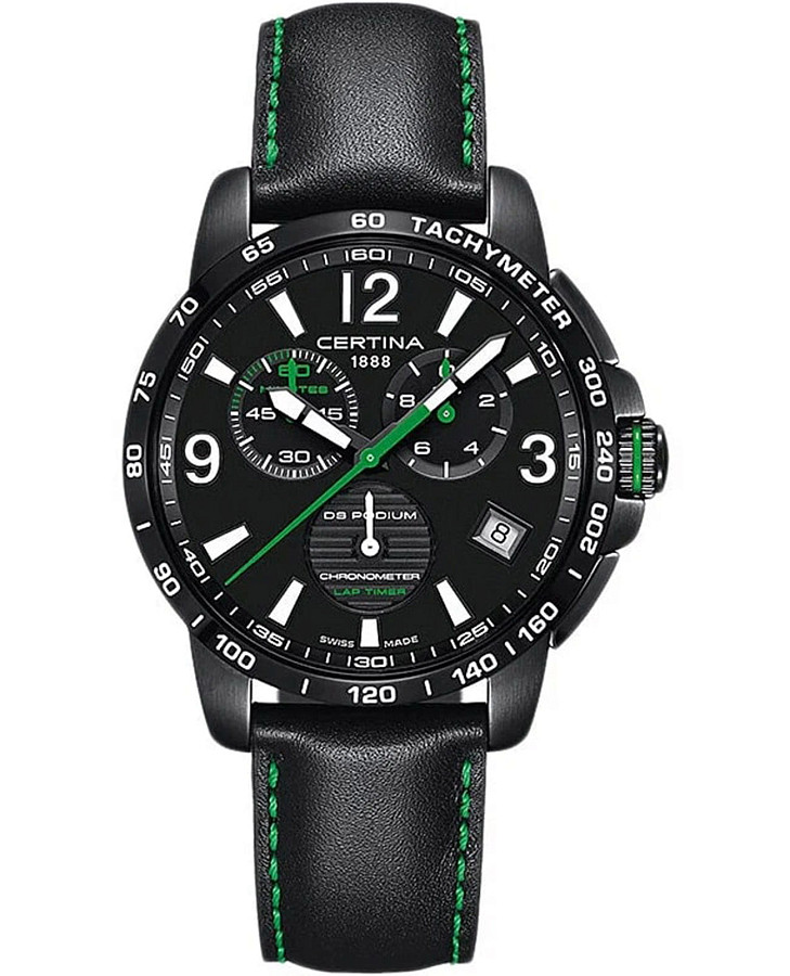 Часы Certina DS Podium Chronograph Lap Timer C034.453.36.057.02 — мужские, черный