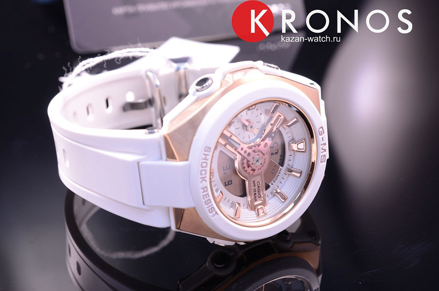 Часы Casio Baby-G MSG-400G-7A — кварцевые, сталь
