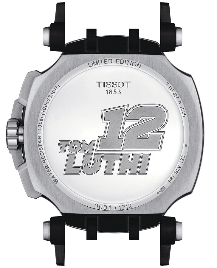 Часы Tissot T-Race Thomas Luthi 2020 T115.417.27.057.03 — Швейцария, кварцевые
