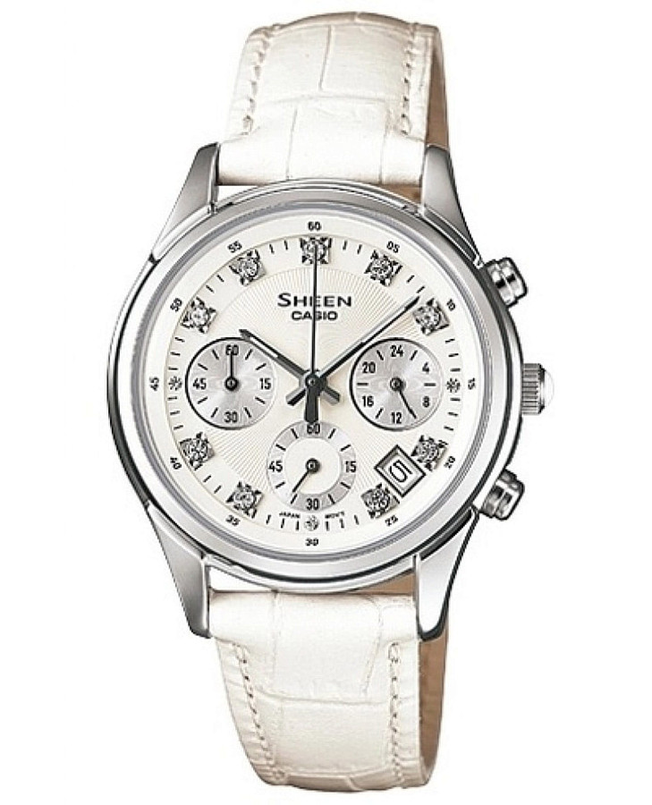 Часы Casio Sheen SHE-5023L-7A — женские, белый