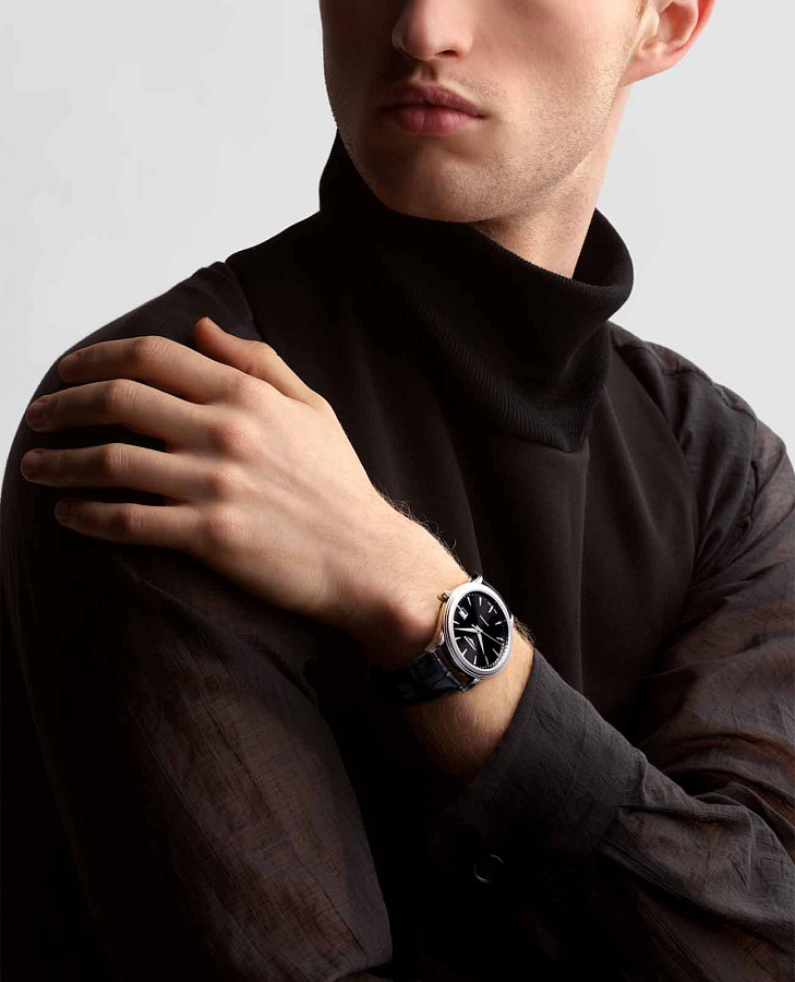 Часы Longines Flagship L4.984.4.59.2 — кожаный, мужские