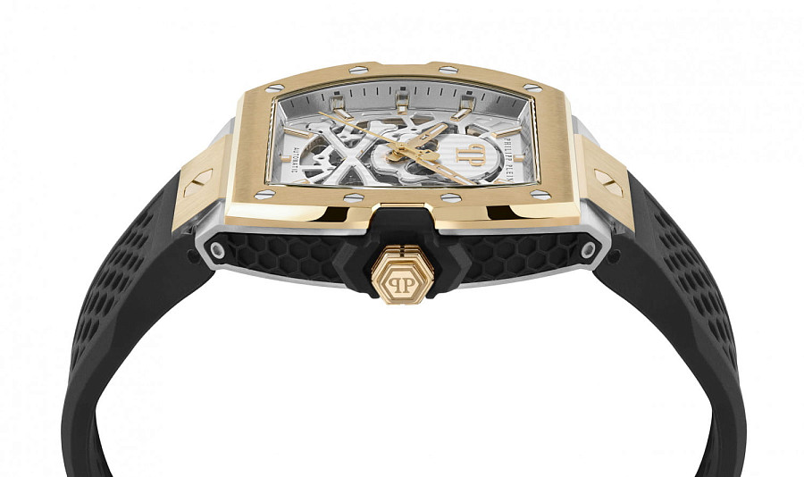 Часы Philipp Plein The Skeleton 2.0 PWJFA0825 — серебристый, сталь металл