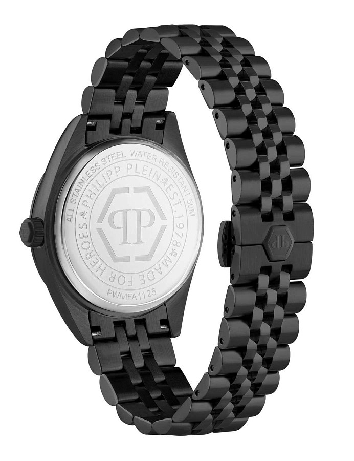 Часы Philipp Plein Date Superlative PWMFA1125 — кварцевые, металл сталь