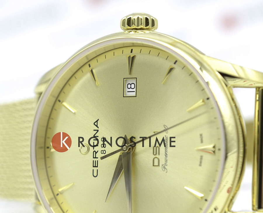 Часы Certina DS-1 C029.807.33.361.00 — нержавеющая сталь с pvd-покрытием, мужские