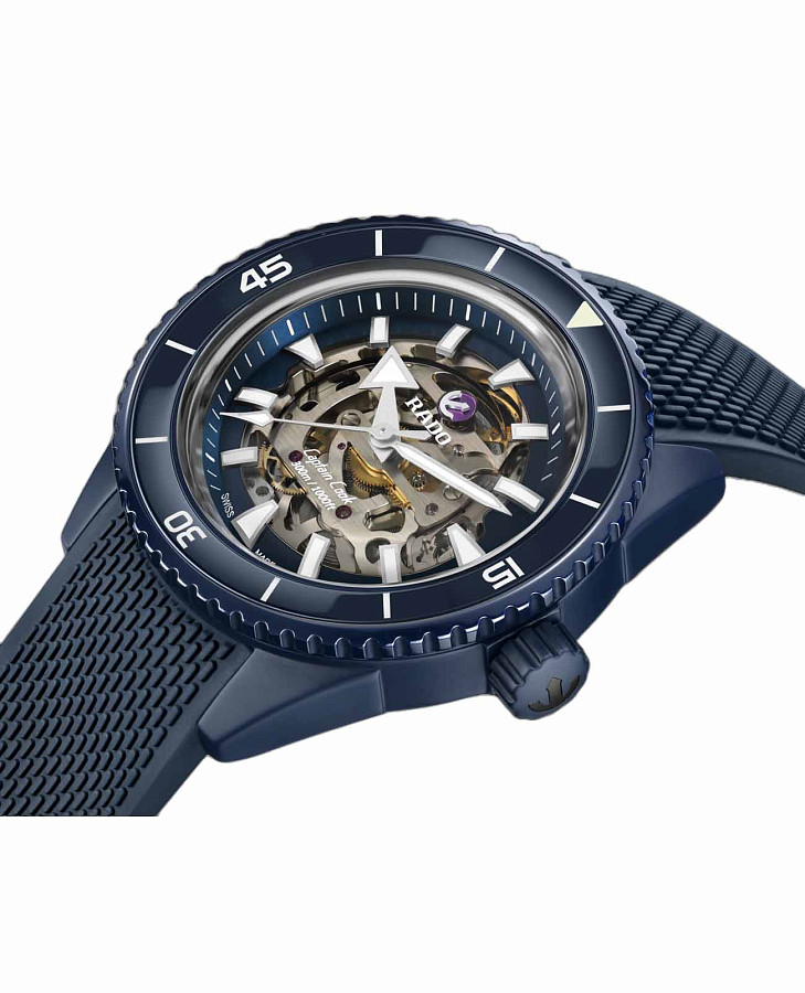 Часы Rado Captain Cook High-Tech Ceramic R32153209 — механические, керамика