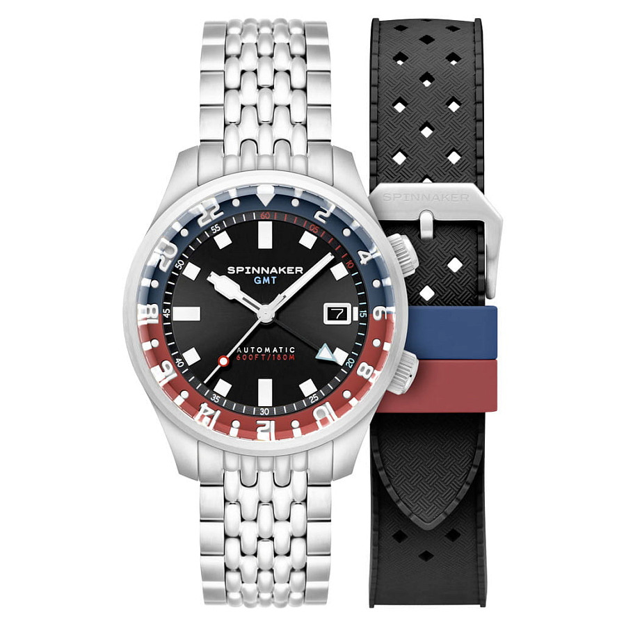 Часы Spinnaker Bradner Gmt Automatic SP-5121-55 — механические, металл сталь