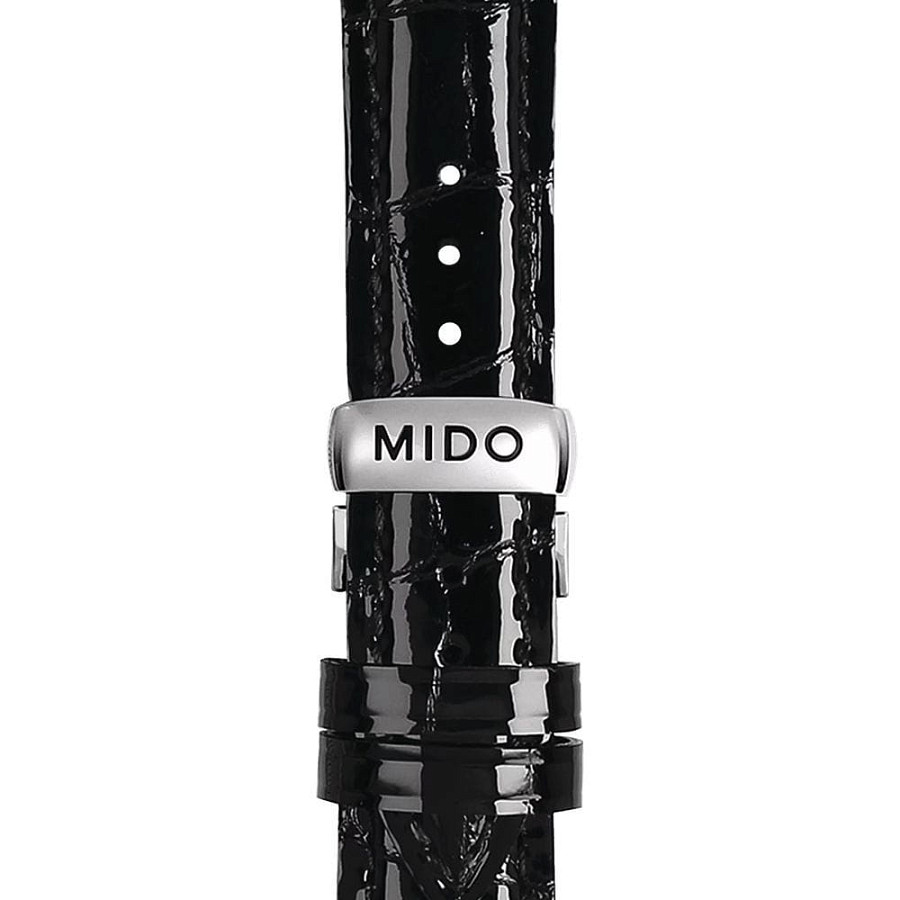 Часы Mido Baroncelli Diamonds M007.207.16.036.00 — механические, металл сталь