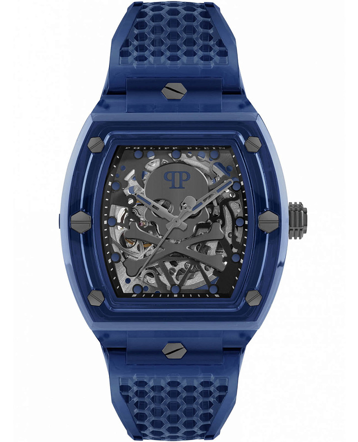 Часы Philipp Plein $keleton Crystal PWPTA0324 — мужские, черный