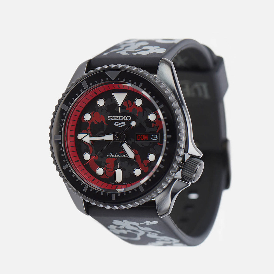 Часы Seiko 5 Sports SRPH65K1S — механические, сталь металл