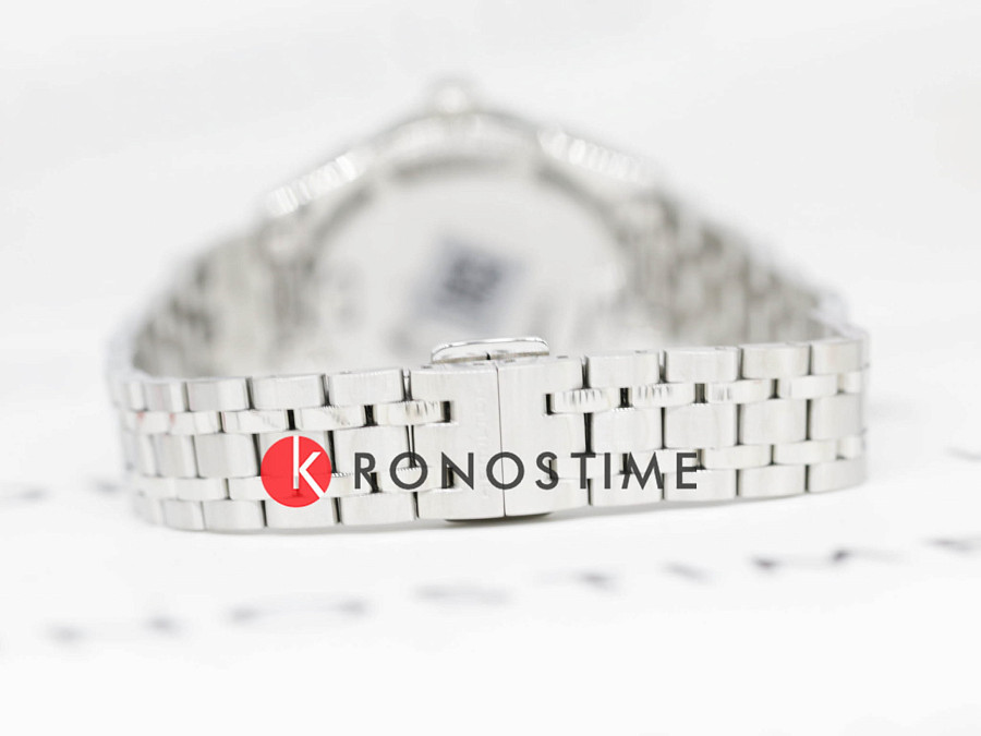 Часы Hamilton Jazzmaster Lady Quartz H32231140 — синий, сталь металл