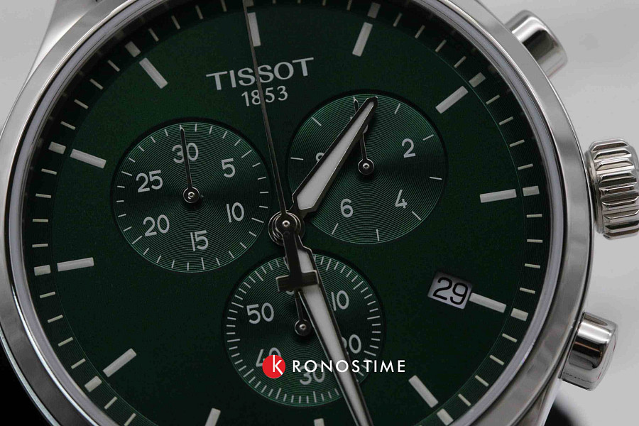 Часы Tissot Chrono XL Classic T116.617.16.091.00 — мужские, кожаный