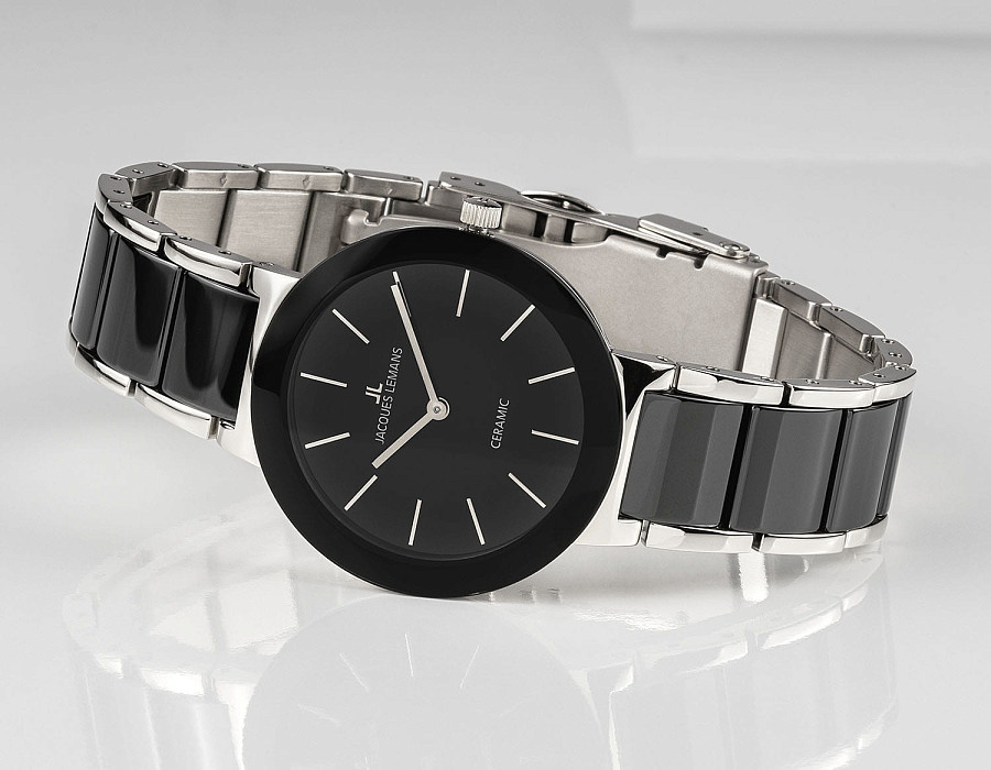 Часы Jacques Lemans High Tech Ceramic 42-7A — сталь металл, Австрия