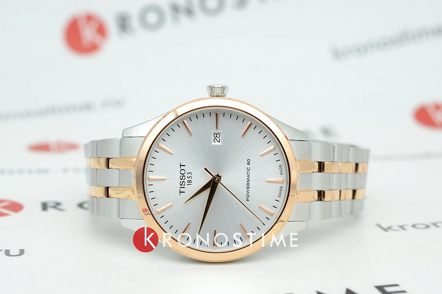 Часы Tissot Classic Dream 40mm T158.407.22.031.01 — механические, сталь металл