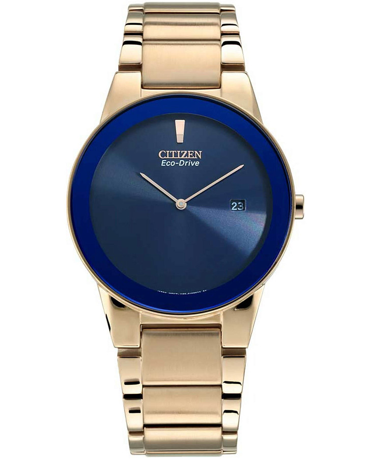 Часы Citizen Eco-Drive Axiom AU1066-80L — мужские, синий