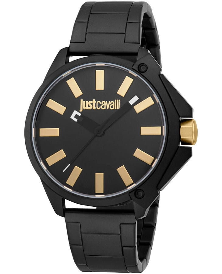 Часы Just Cavalli Cavaliere JC1G345M0075 — мужские, черный
